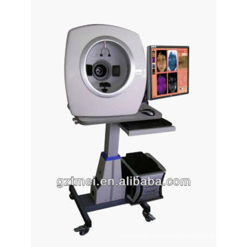 High quality 3D magic Mirror 15 mega best skin analyzer with RGB+UV+PL skin test system